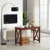 MINOSYS-Modern Console Table-Entryway Table-Wooden Sofa Tables-with X Framed-Console Table-for-Living Room-Bedroom-Entry Way-and-Hallway