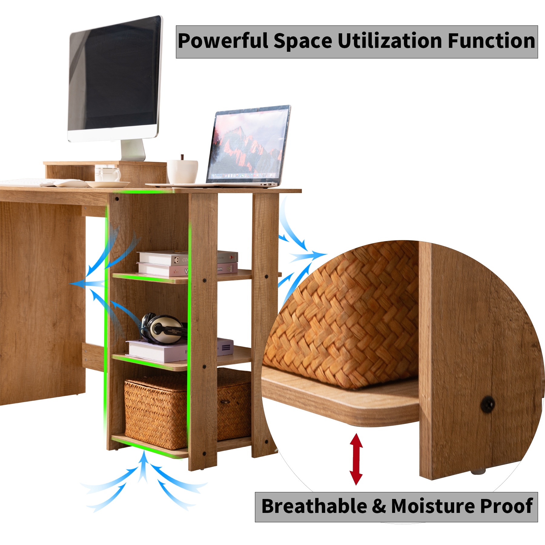 Modern Design Waterproof Computer Desk Furniture Gaming Table - China  Office Table, Laptop Desk