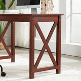 MINOSYS-Modern Console Table-Entryway Table-Wooden Sofa Tables-with X Framed-Console Table-for-Living Room-Bedroom-Entry Way-and-Hallway